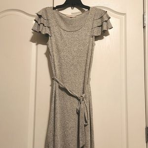 Loft Flutter Sleeve Dress